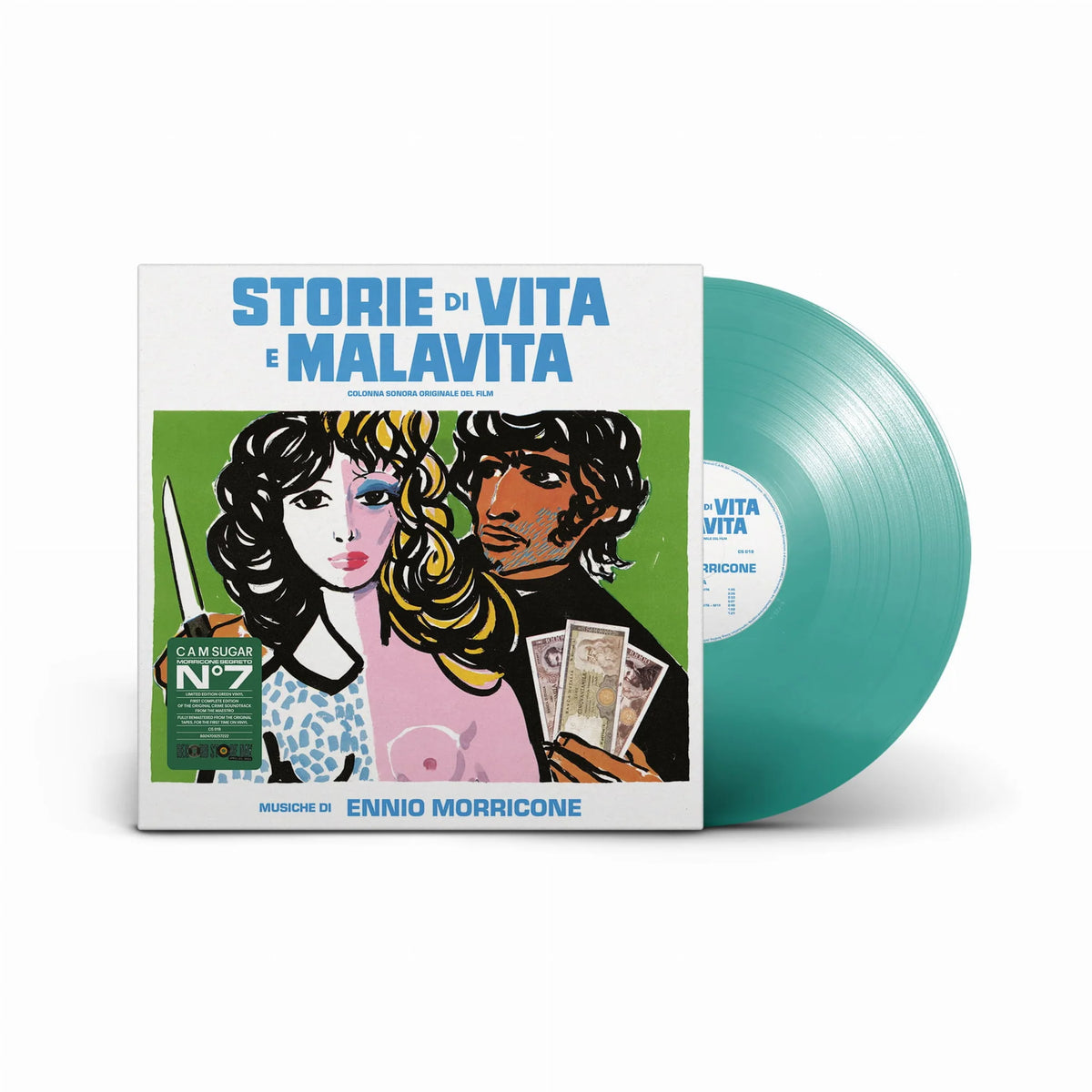Ennio Morricone – Storie Di Vita E Malavita Colonna Sonora Originale Del Film | LP Verde (RSD24)