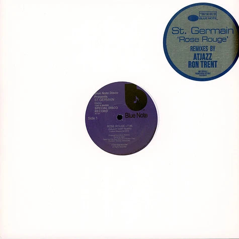 St Germain - Rose Rouge White | Vinilo de 12"