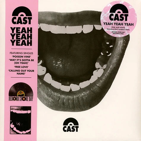 Cast - Yeah Yeah Yeah | LP Rosa Marmoleado (RSD26)