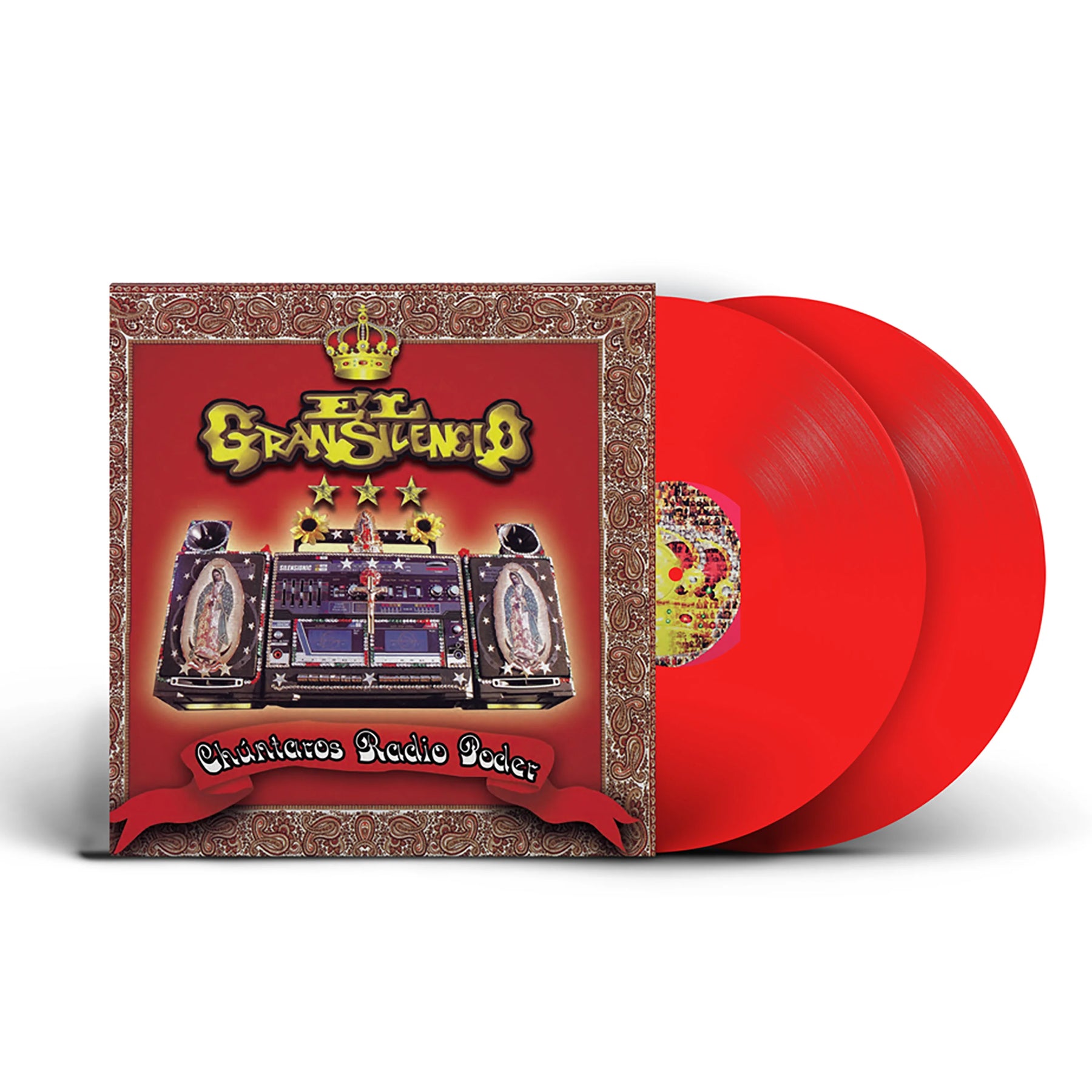 El Gran Silencio - Chúntaros Radio Poder: 2LP Rojo