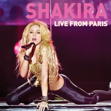 Shakira - Live From Paris: 2LP Rosa