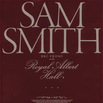Sam Smith - BBC Proms At The Royal Albert Hall: 2LP