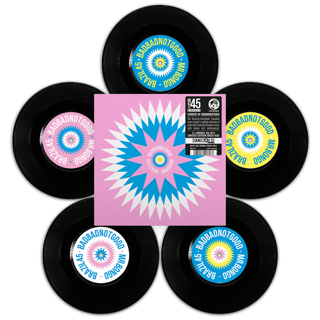 Badbadnotgood-Brasil 45: Boxset Vol.6 7"