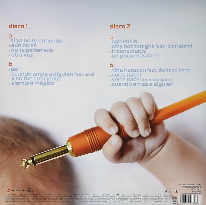 Noel Schajris - Verte Nacer | 2LP