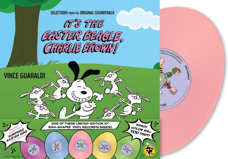 Vince Guaraldi – It's the Easter Beagle, Charlie Brown: Shaped LP 10"