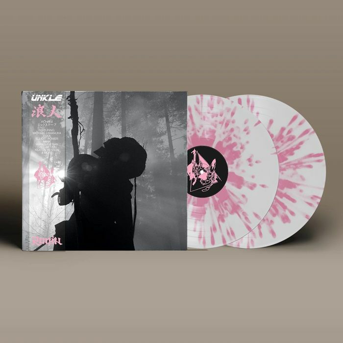 UNKLE - Ronin II Deluxe Edition |2XLP Vinilo de color blanco y rosa