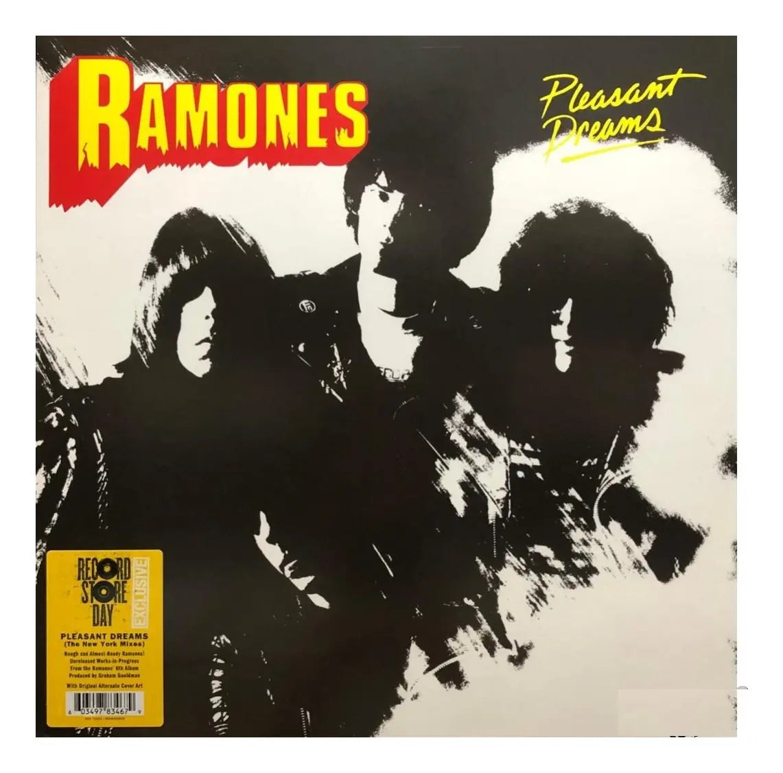 Ramones – Pleasant Dreams The New York Mixes: LP Amarillo (RSD23)