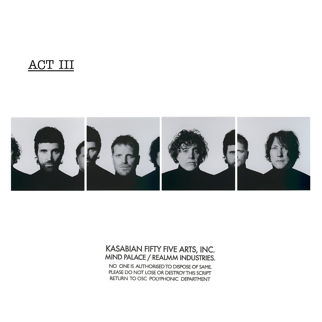 Portada de ACT III de Kasabian en vinilo