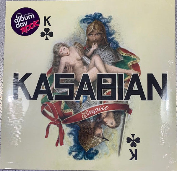 Portada de Empire de Kasabian en vinilo