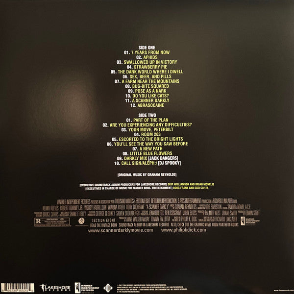 Graham Reynolds – A Scanner Darkly (Original Motion Picture Soundtrack) | LP Color