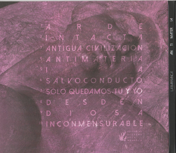 La Barranca - Antimateria | CD