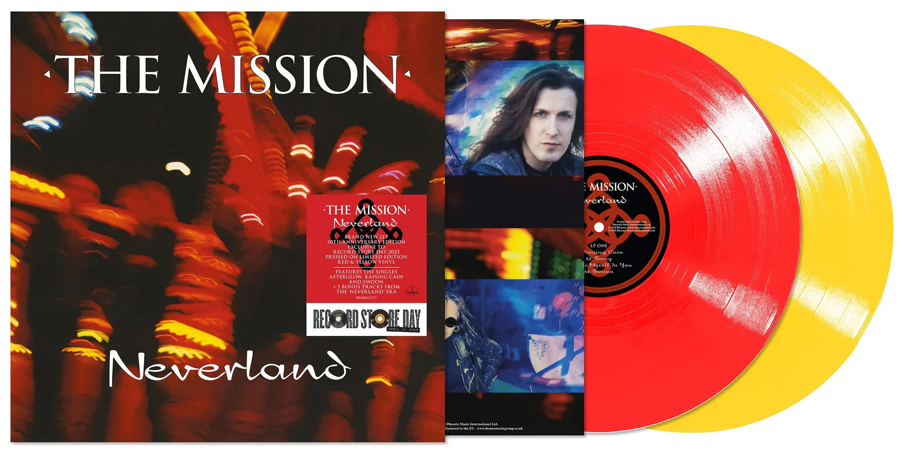 The Mission - Neverland 30th Anniversary: Vinyl LP Color