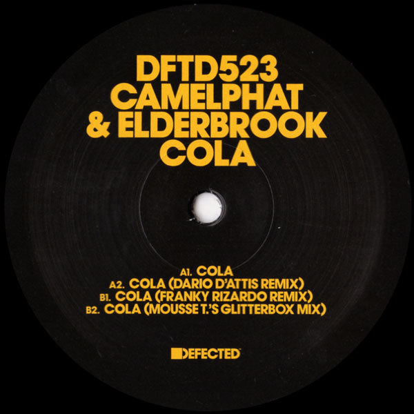 Camelphat & Elderbrook - Cola | 12"