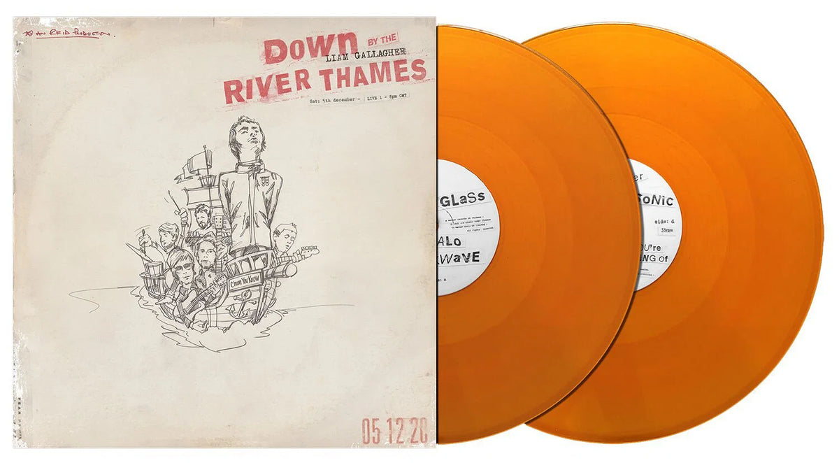 Liam Gallagher – Down By The River Thames | 2LP Naranja
