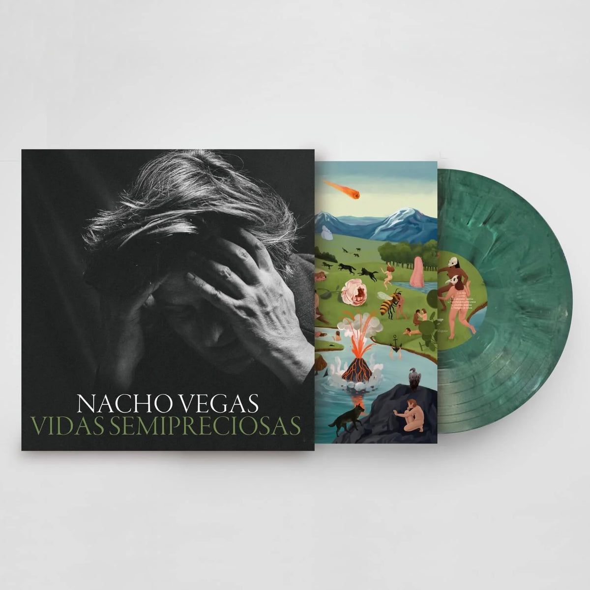 Nacho Vegas – Vidas Semipreciosas | LP Verde