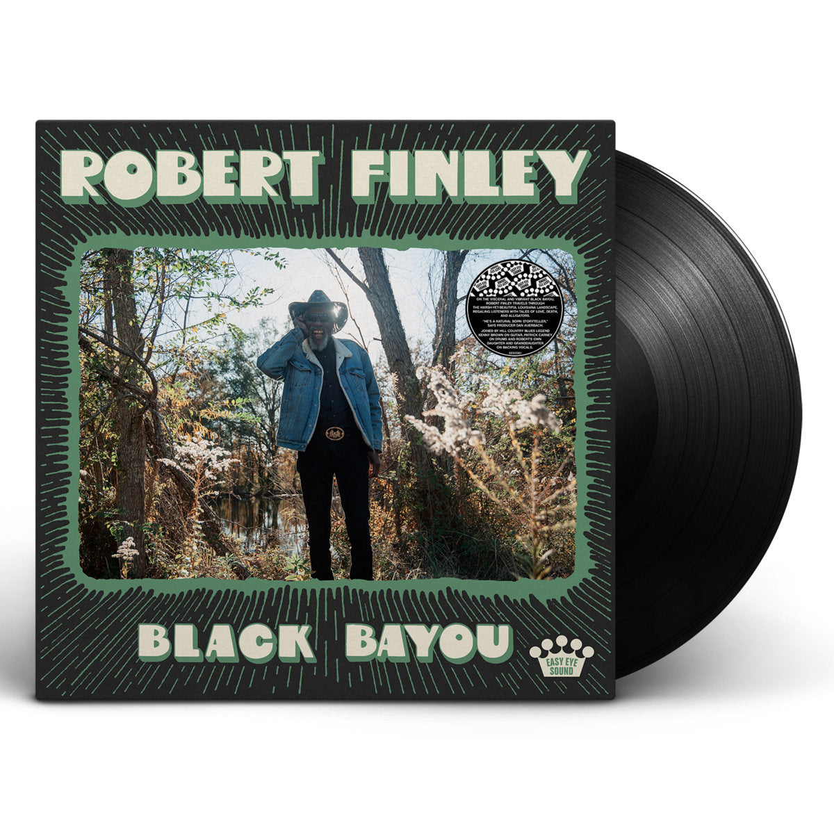 Robert Finley - Black Bayou l LP Negro