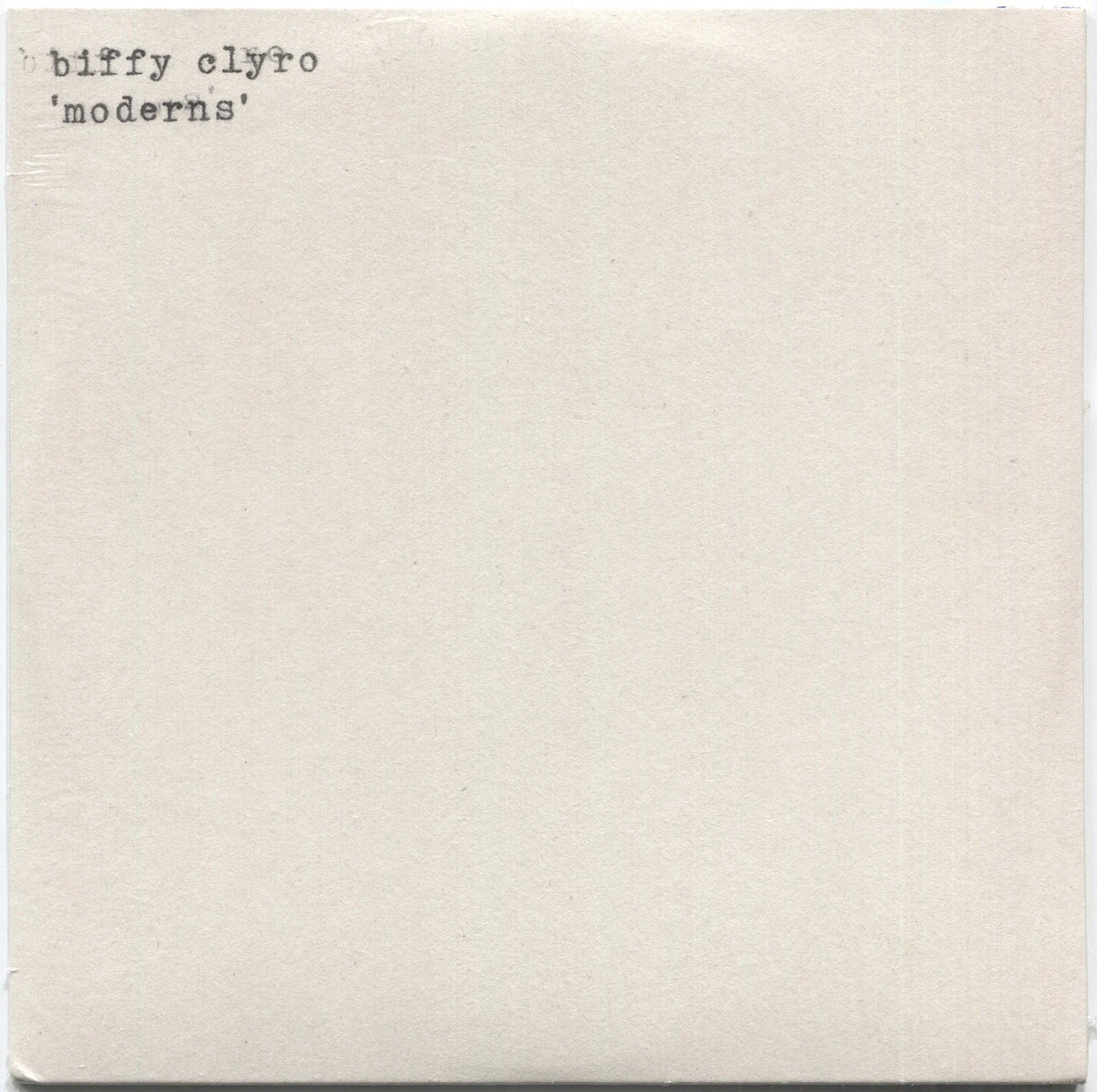 Biffy Clyro – Moderns | 7" Blanco (RSDROP1)