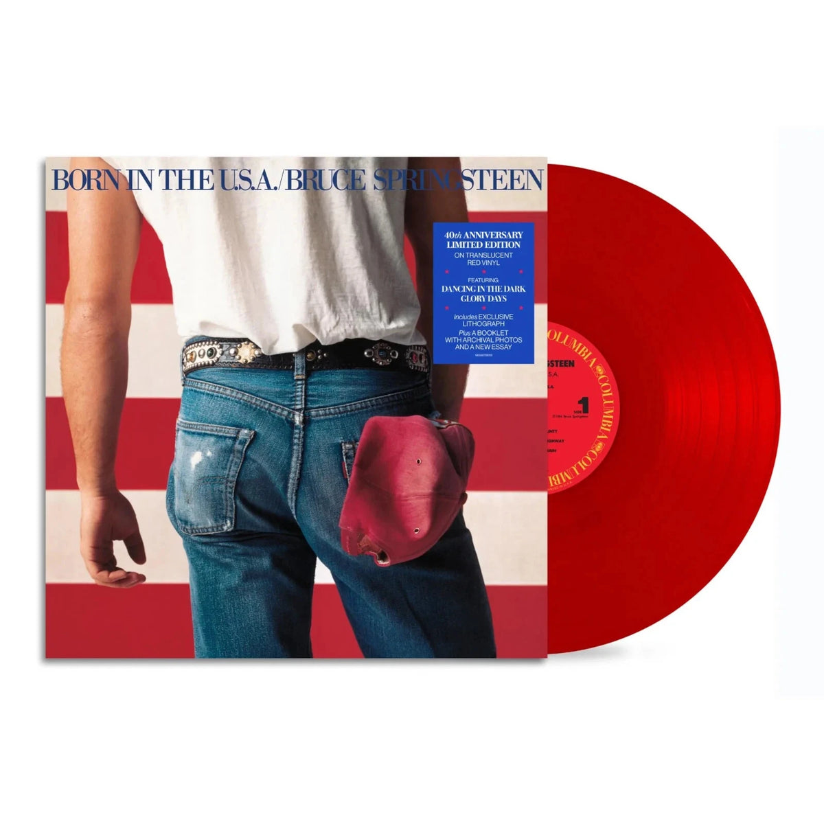 Bruce Springsteen - Born in the U.S.A. | LP Rojo