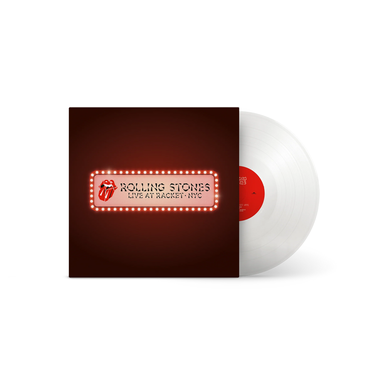 Rolling Stones - Live at Racket NYC | LP Blanco (RSD24)