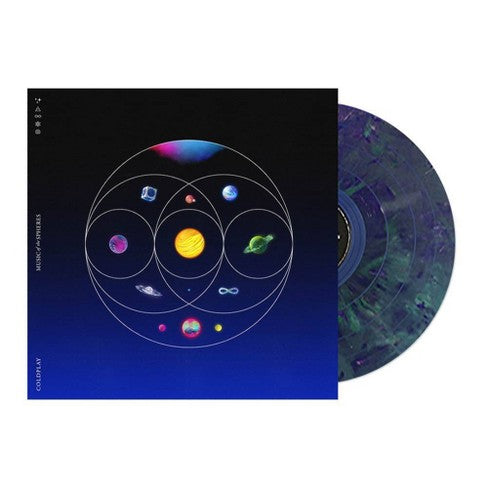 Coldplay - Music Of The Spheres: LP Splatter - Color Aleatorio