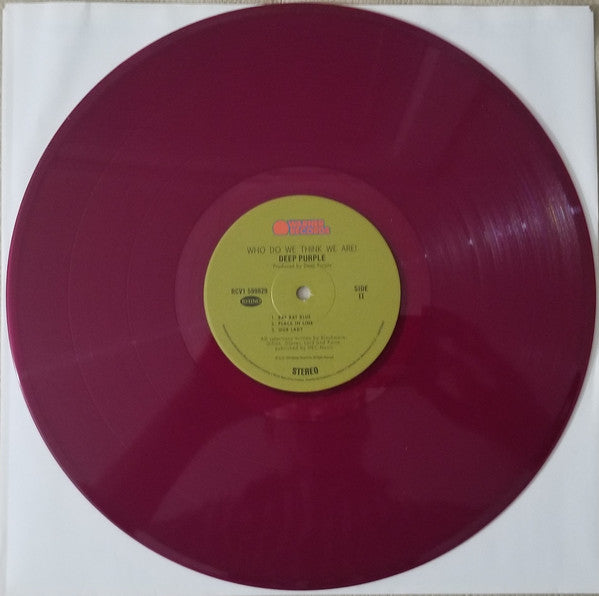 Deep Purple - Who Do We Think We Are: LP Morado - Edición Rocktober 2019