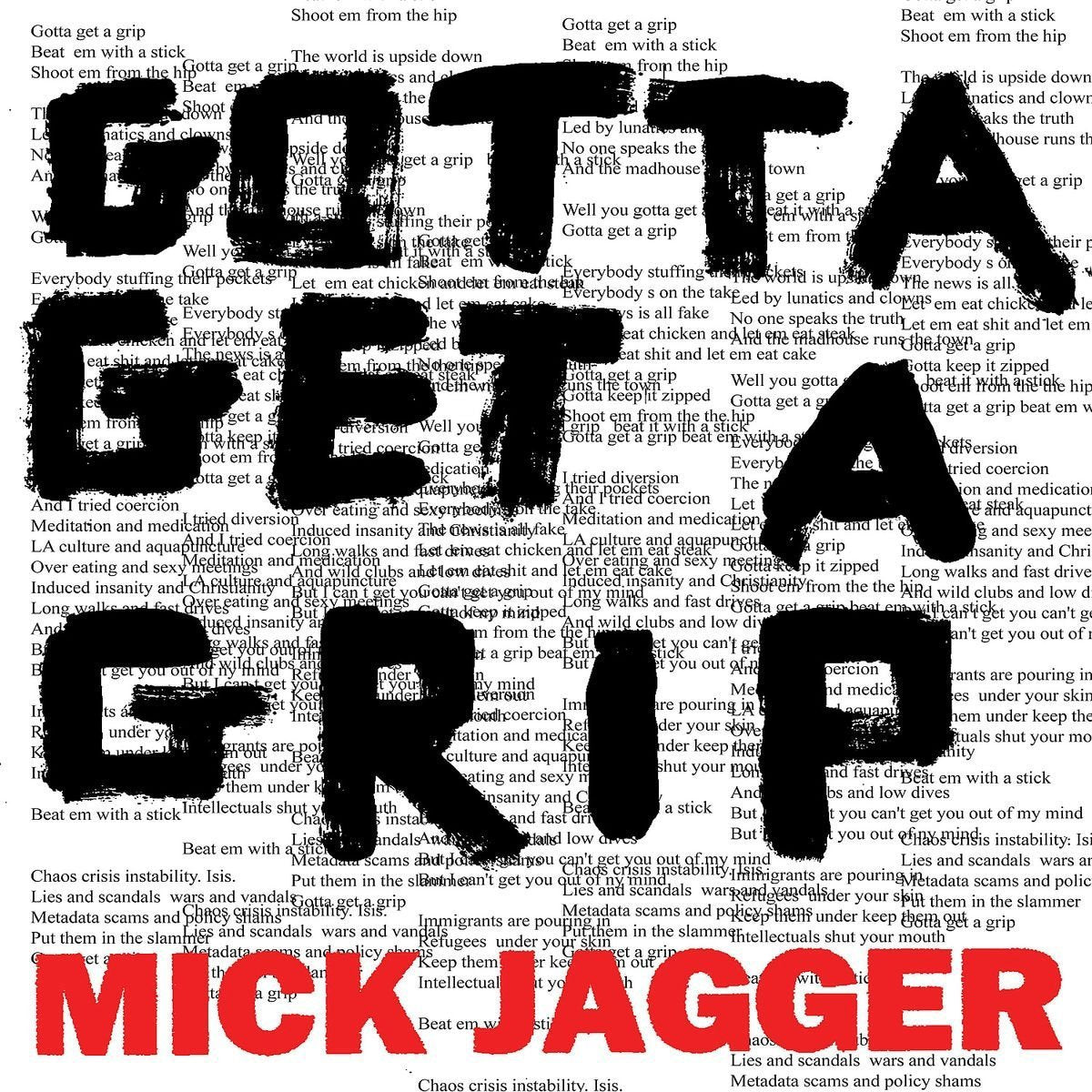 Mick Jagger – Gotta Get A Grip / England Lost