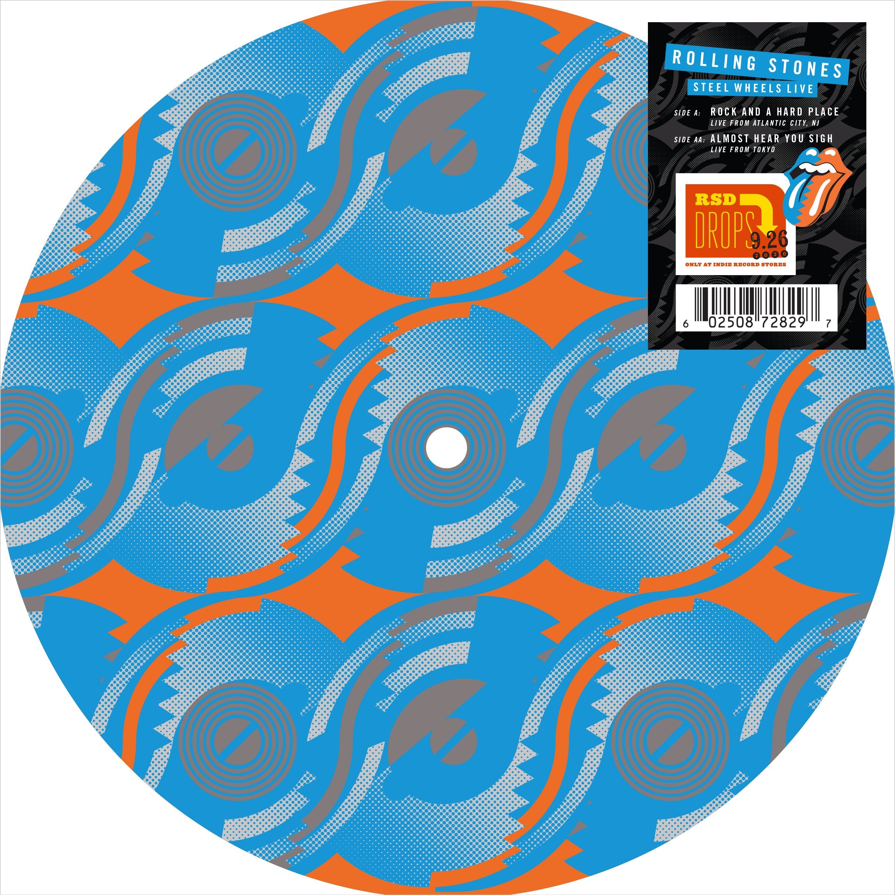 Steel Wheels Live 4LP Limited Edition - The Rolling Stones