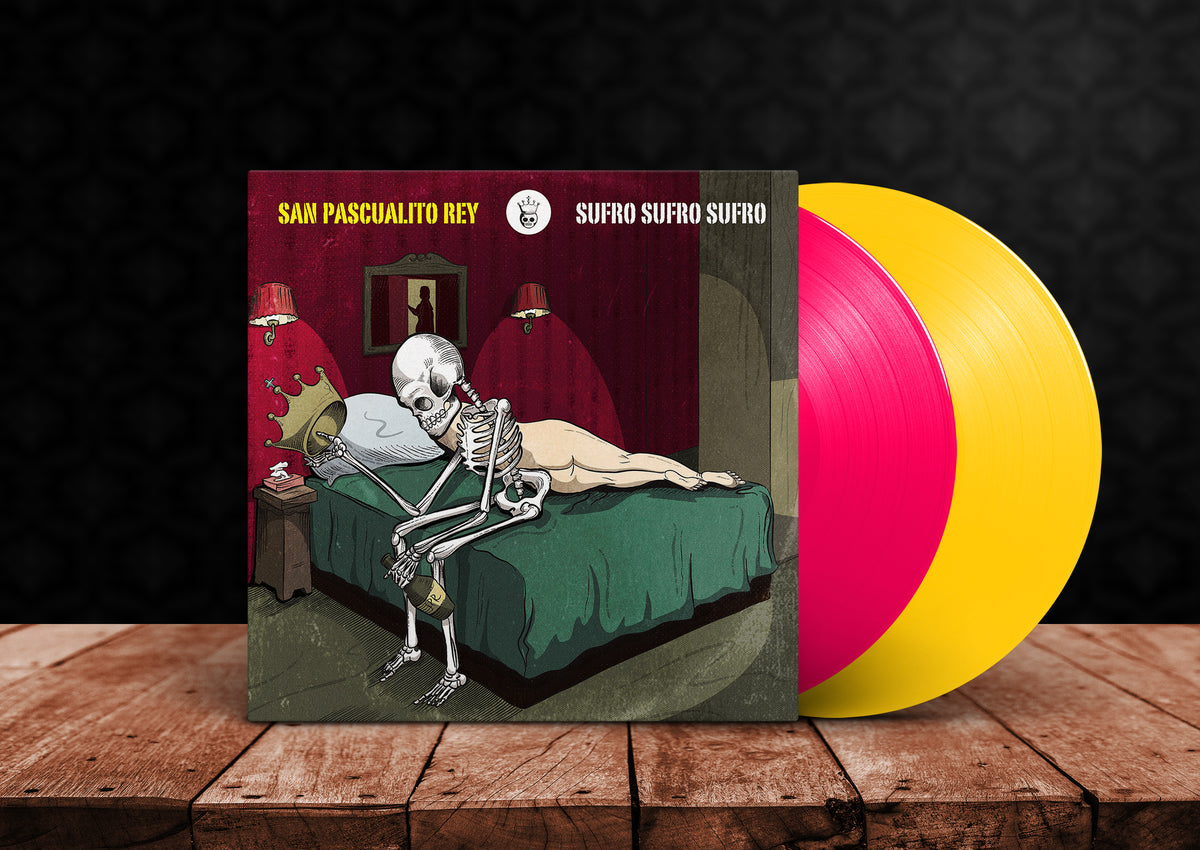 San Pascualito Rey - Sufro Sufro Sufro: 2LP Rosa y Amarillo