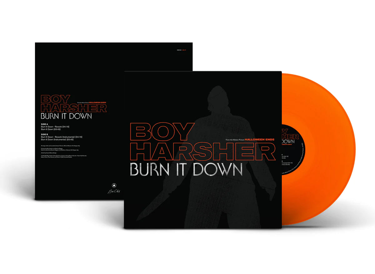Boy Harsher - Burn It Down: LP Naranja
