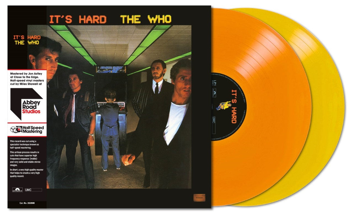 The Who - Its Hard: 2LP Naranja y Amarillo (RSDROP 2022)
