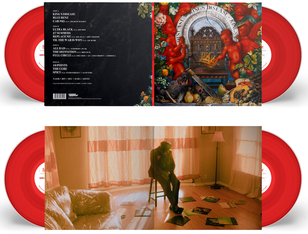 Nas - King's Disease: 2LP Rojo