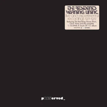 Residents - Warning Uninc: Live & Experimental Recordings 1971- 1972 (RSDROP 2022)