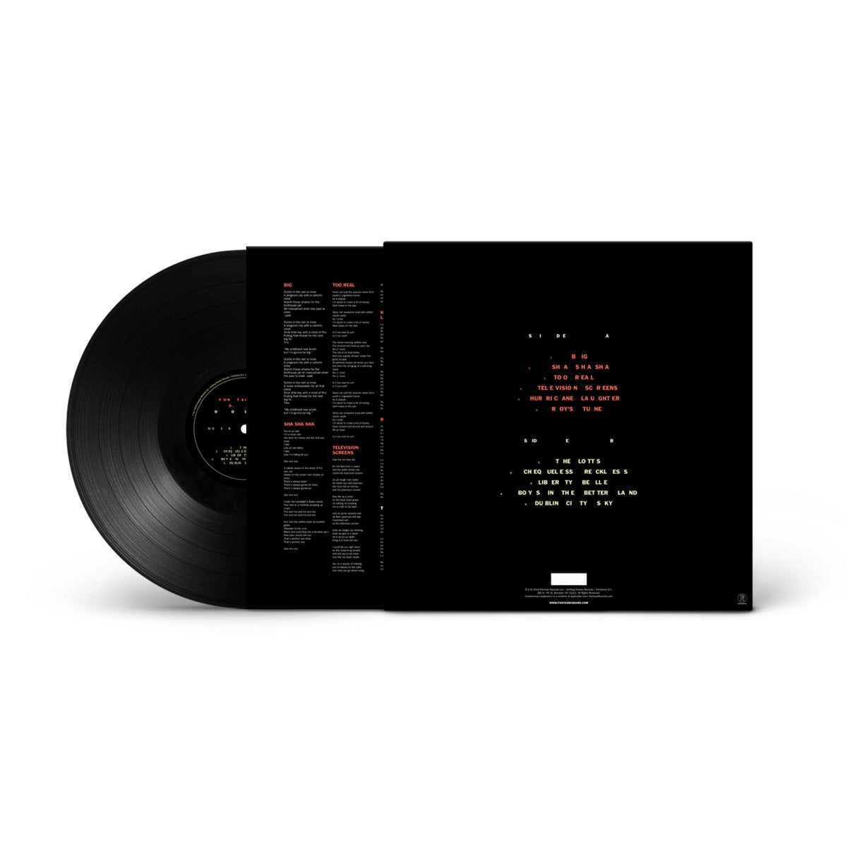 Fontaines D.C. - Dogrel LP Negro