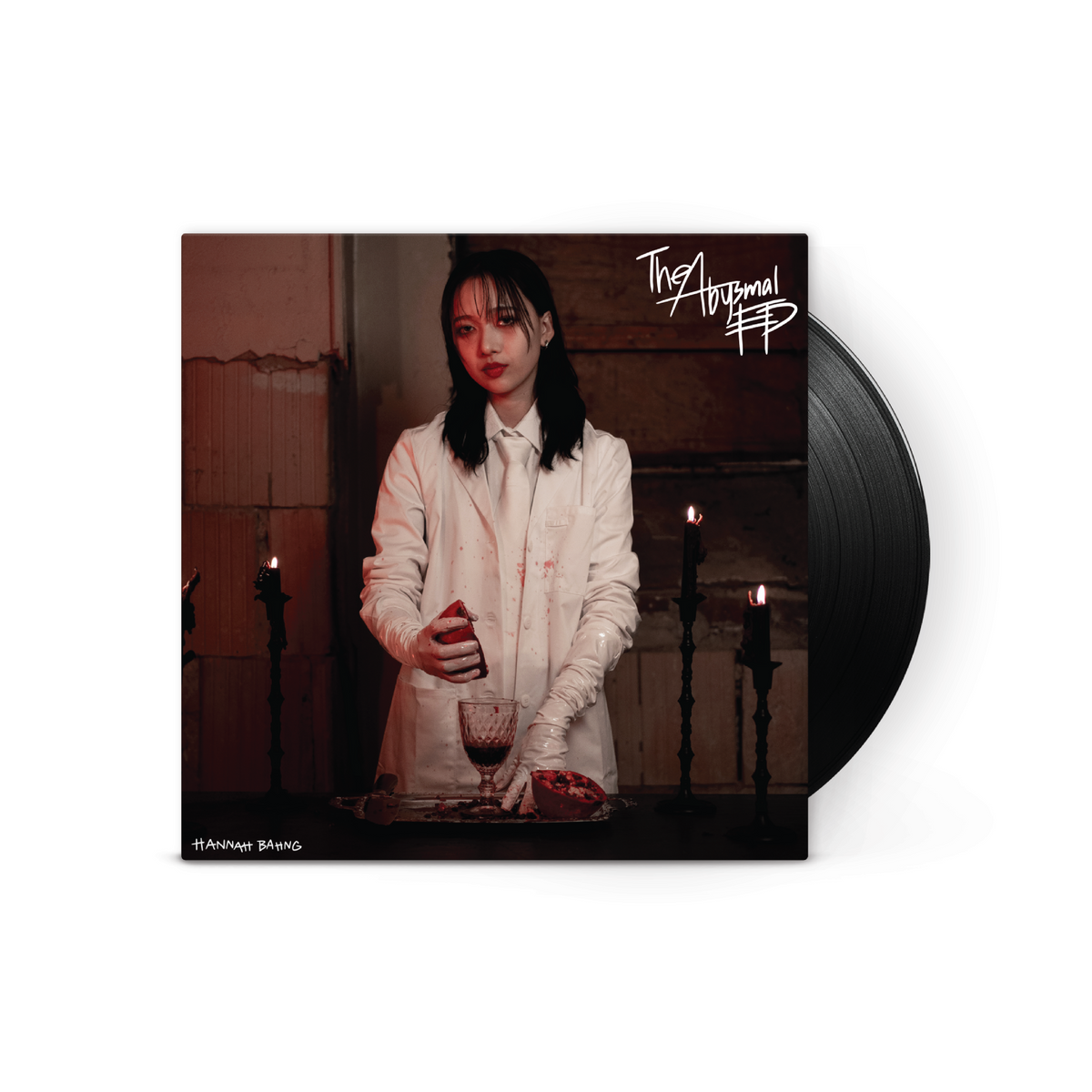 hannah bahng - The Abysmal EP: 10" (POMEGRANATE ver.)