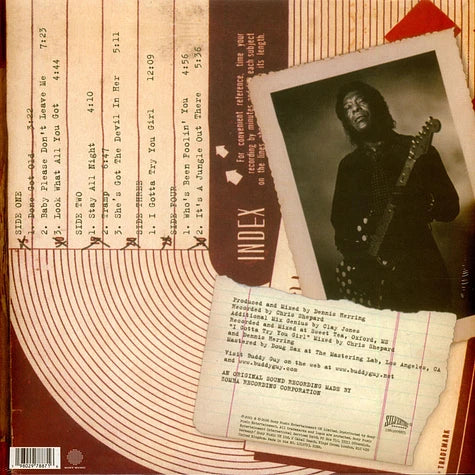 Buddy Guy - Sweet Tea | LP Transparente (RSD26)