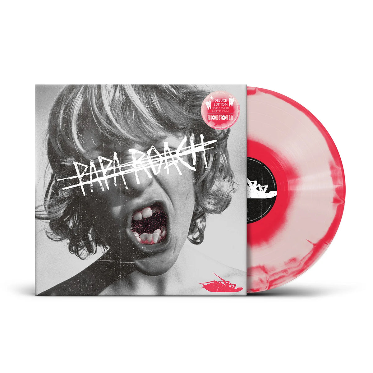 Papa Roach - Crooked Teeth | LP Rosa & Blanco (RSD26)