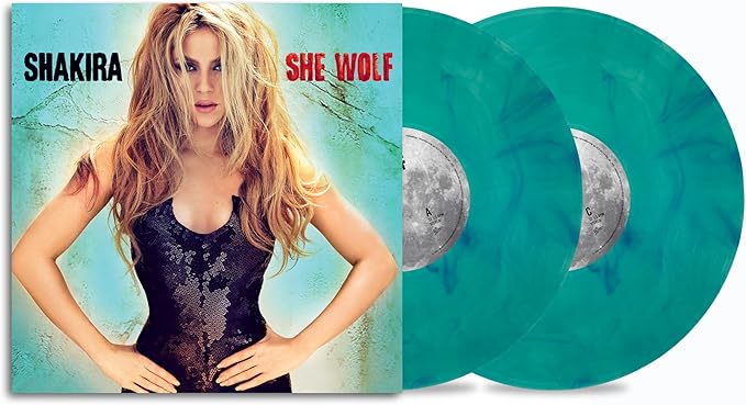 Shakira - She Wolf | 2LP Turquesa Swirls