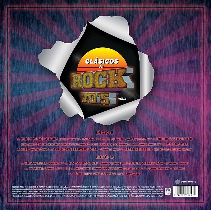V/A – Clásicos Del Rock 70´s Vol. 1 | LP Cafe
