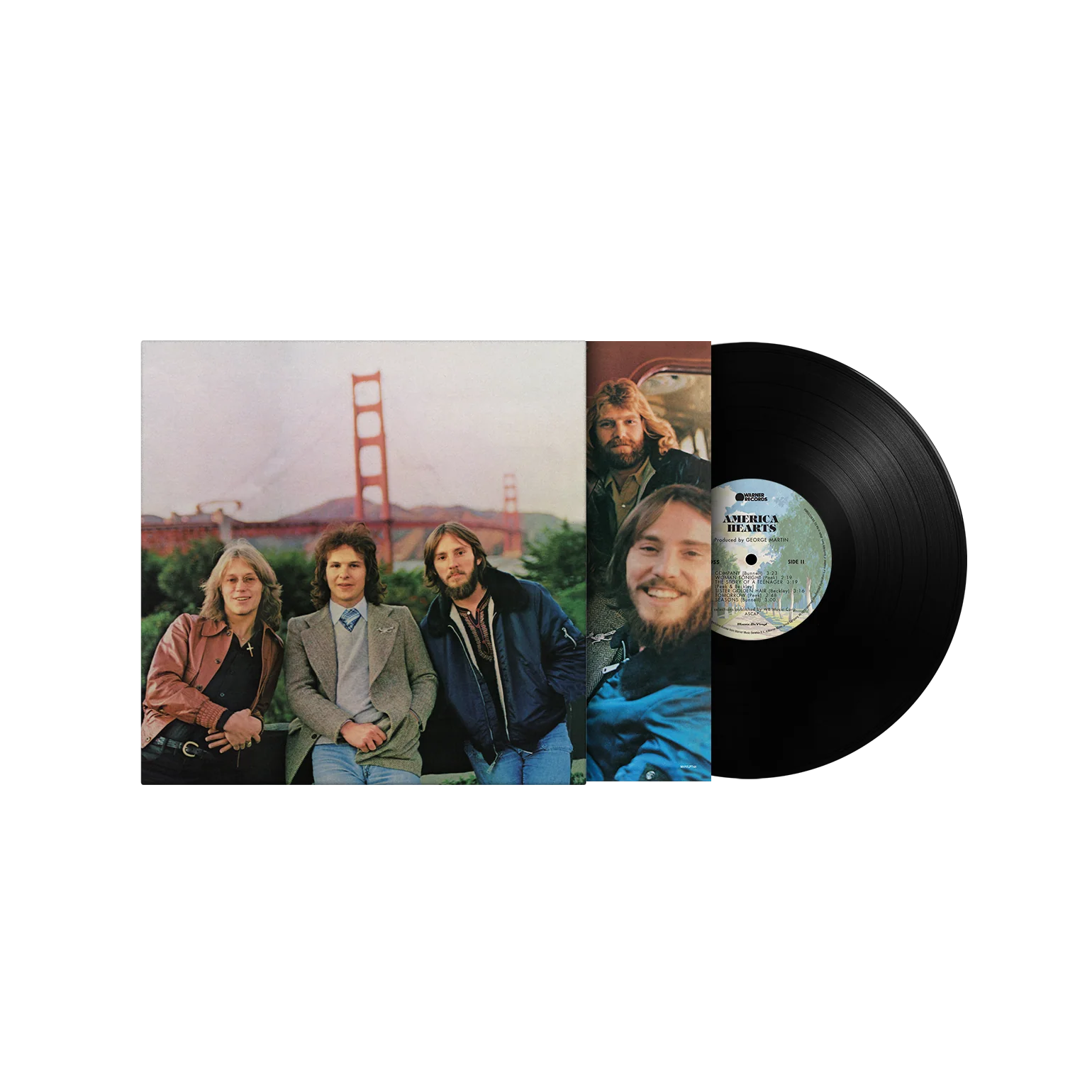 America - HEARTS (50TH ANNIVERSARY/RED HEARTS VINYL) (RSD)