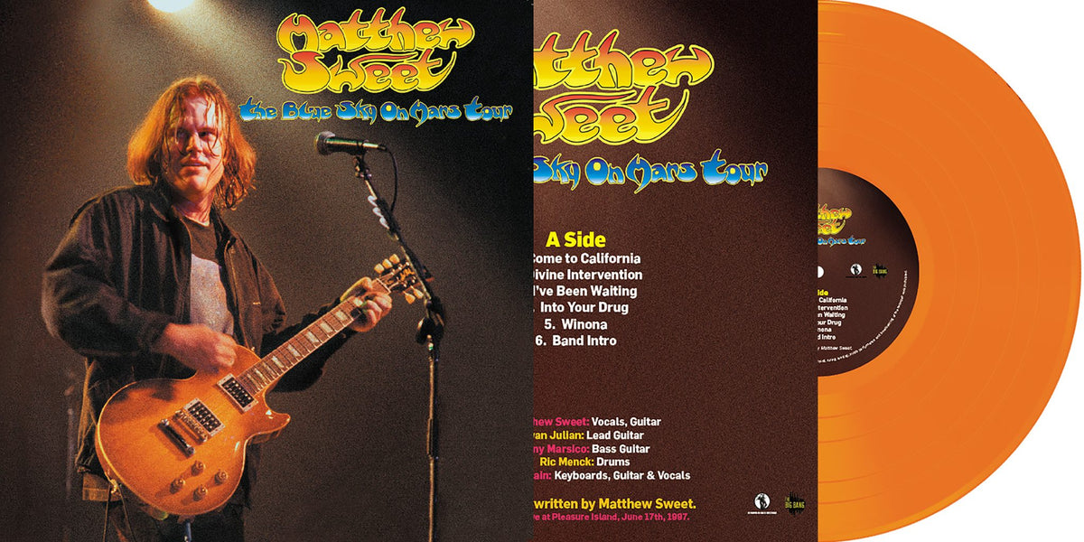 Matthew Sweet – The Blue Sky On Mars Tour | LP Naranja (RSD19)