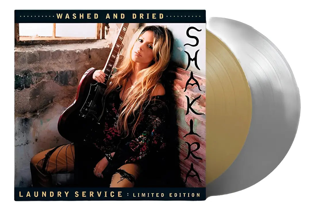 Shakira -  Laundry Service (Washed and Dried) | 2LP Dorado & Plateado