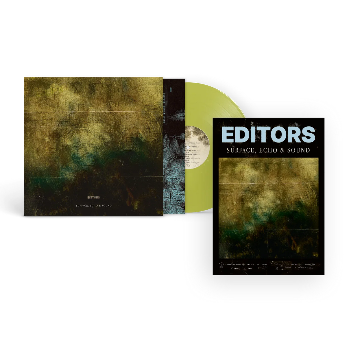 [PREVENTA] Editors - Surface, Echo & Sound | LP Verde