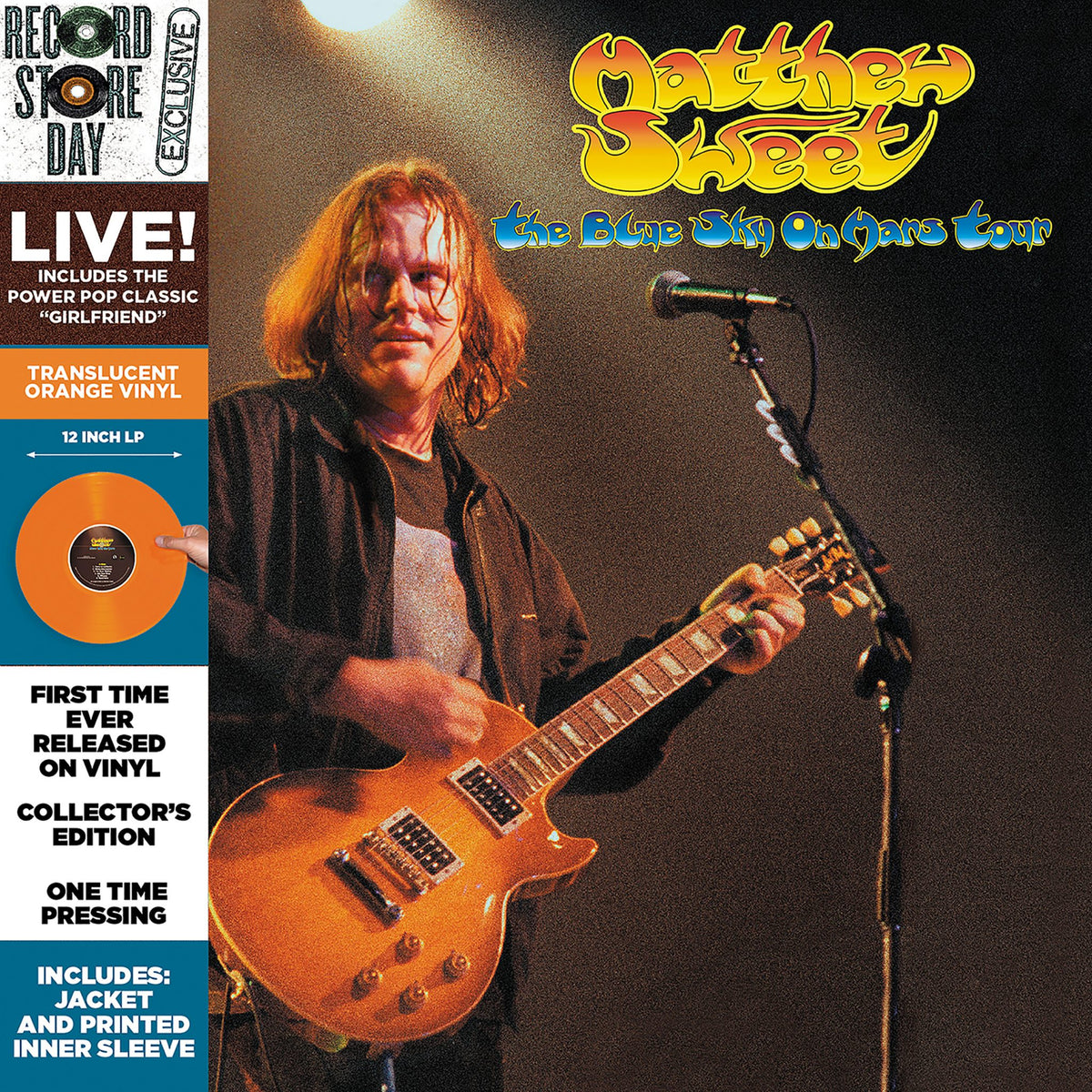 Matthew Sweet – The Blue Sky On Mars Tour | LP Naranja (RSD19)