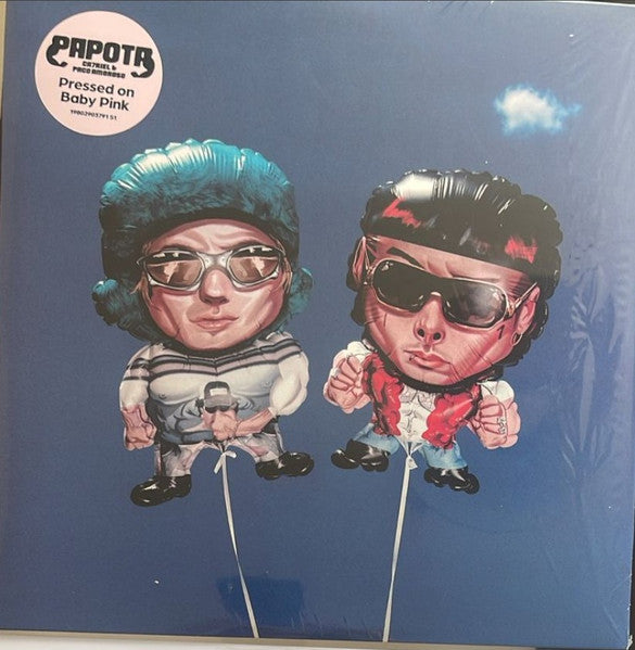 Portada de PAPOTA de CA7RIEL & Paco Amoroso en vinilo
