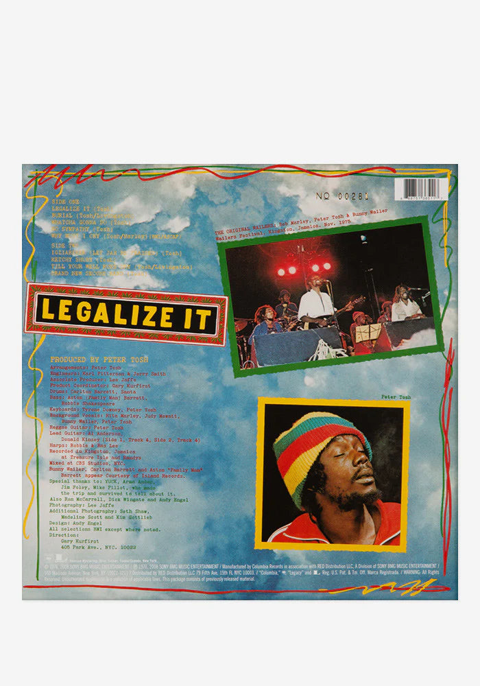 Peter Tosh – Legalize It | LP Verde