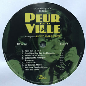 Ennio Morricone – Peur Sur La Ville| (RSD20)