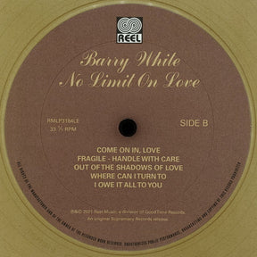 Barry White – No Limit On Love | LP Dorado (RSD22)
