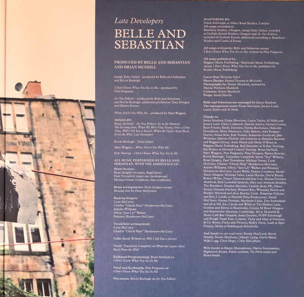 Belle and Sebastian – Late Developers