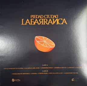 La Barranca – Piedad Ciudad | LP Gris- Edición Especial-30 Aniversario