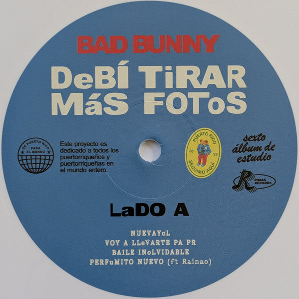 Bad Bunny – Debí Tirar Más Fotos | 2LP Blanco